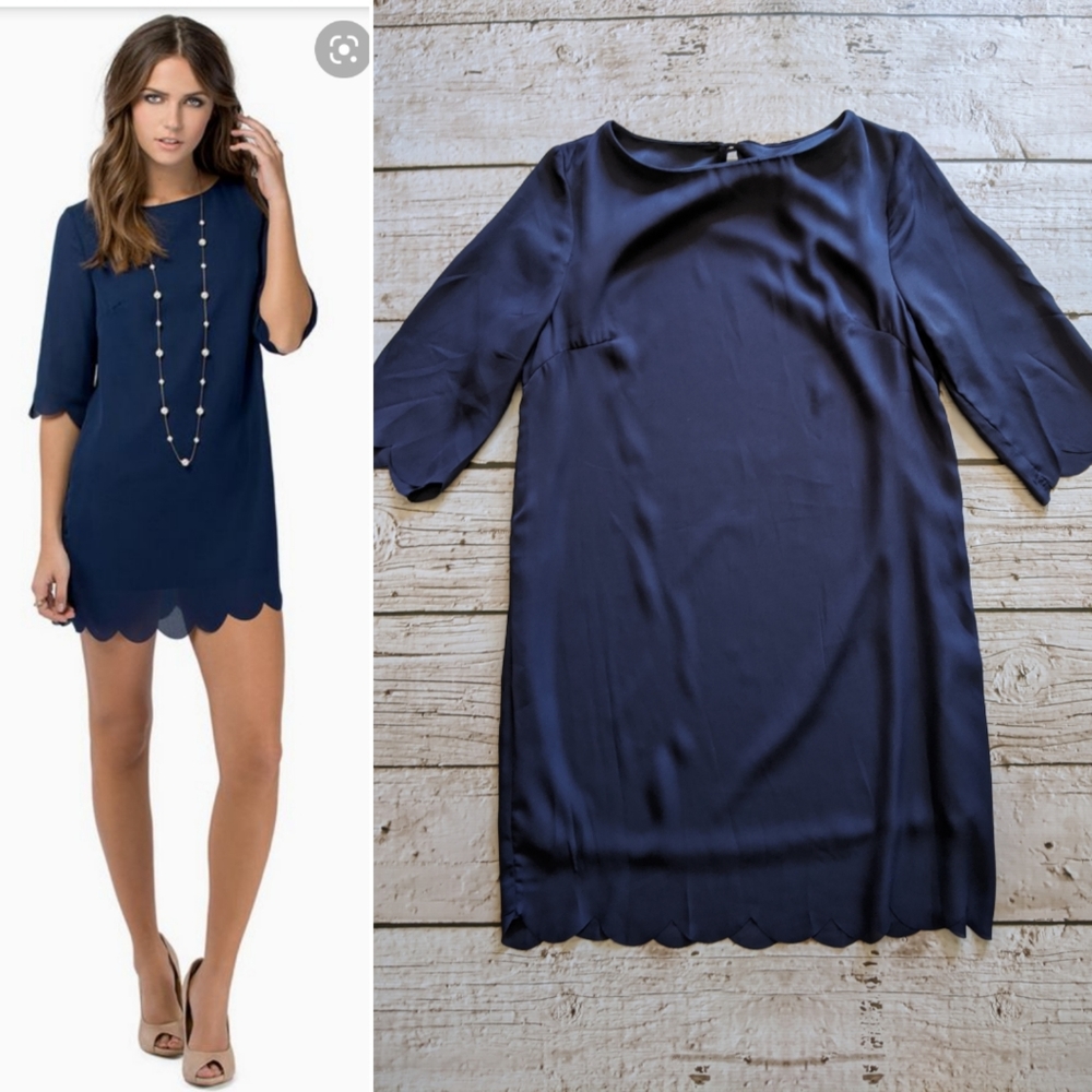 Tobi Navy Shift Dress